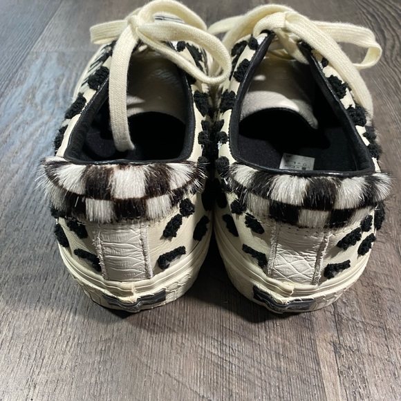 VANS Mixed Media Acer NI SP ‘Animal Print’ Sneakers - Picture 4 of 7